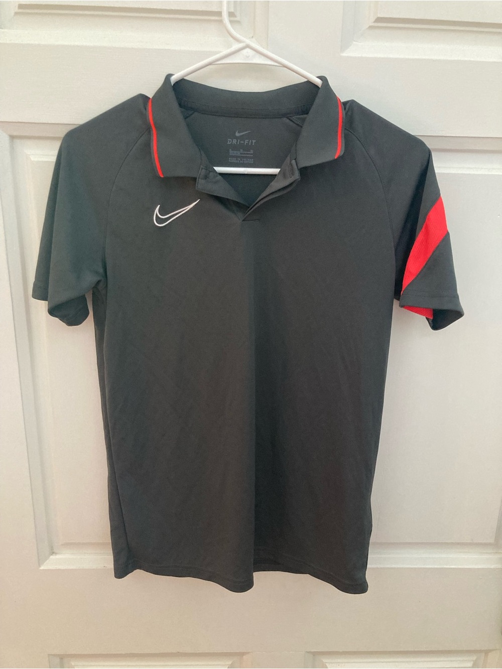 Nike Polo with Red Accents